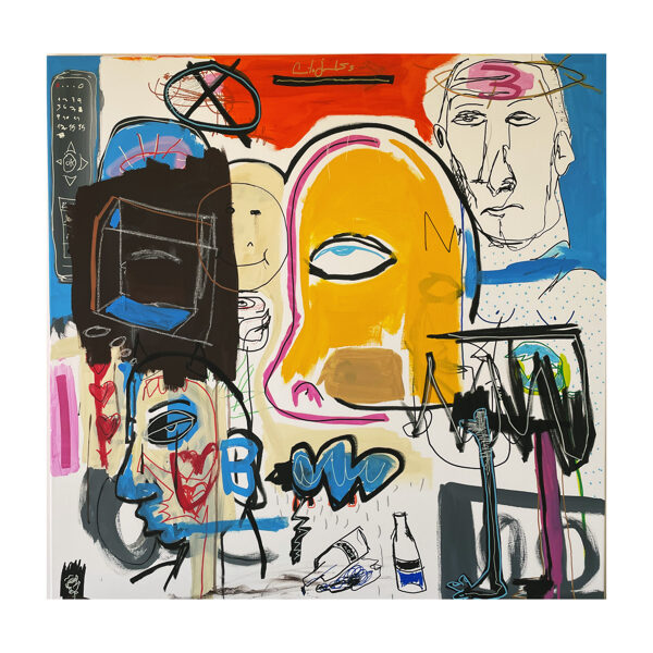 Algoritmo / Acrilico sobre tela 90x90 / USD 800