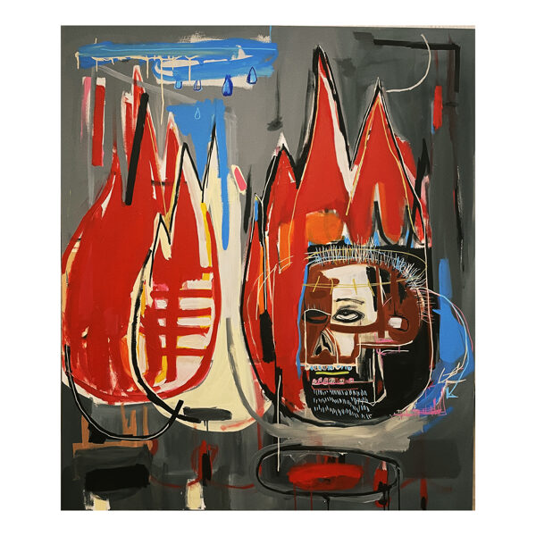 Quemado / Acrilico sobre tela 140x120 / USD 1500