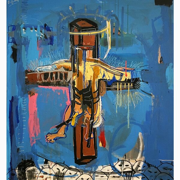 Inocente / Acrílico sobre tela 09x80 / USD 800