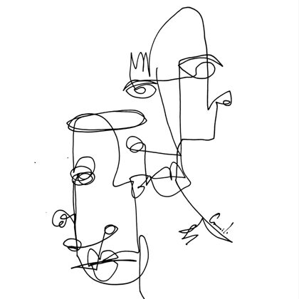 NO DISPONIBLE Lapicera negra sobre papel blanco A5