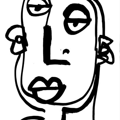 NO DISPONIBLE Lapicera negra sobre papel blanco A5