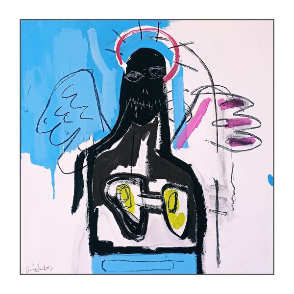 Media noche / Acrilico sobre tela 60 x 60 / USD 500