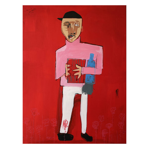 Vino / Acrílico sobre tela 50x70 / 500 USD